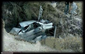 سقوط مرگبار سواری پژو به دره با ۶ کشته درسرفاریاب